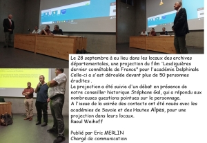 Projection du 26 septembre 2026